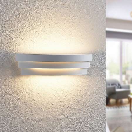 Arcchio Arcchio Harun LED nástenná lampa 30 cm biela