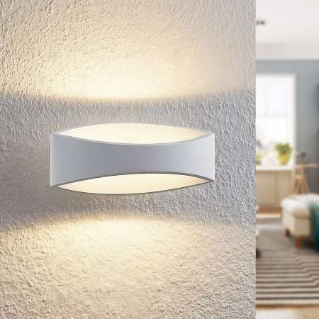 Arcchio Arcchio Jelle nástenná LED, 25 cm, biela