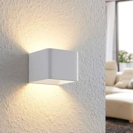 Arcchio Arcchio Karam nástenná LED, 10 cm, biela