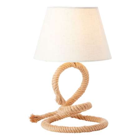 Brilliant Stolná lampa Sailor s rámom z lana