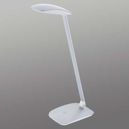 EGLO LED lampa na písací stôl Cajero stmievač striebro