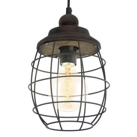 EGLO Rustikálne navrhnutá závesná lampa Bampton