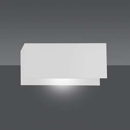 EMIBIG LIGHTING Nástenné svietidlo Gentor K1 z kovu v bielej
