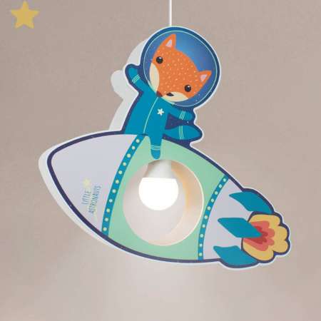 Elobra Závesná lampa Little Astronauts Raketa