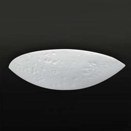 Eurokeramic Biele keramické nástenné svietidlo Milana