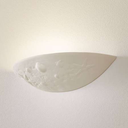 Eurokeramic Keramické nástenné svietidlo Delia – námorný motív