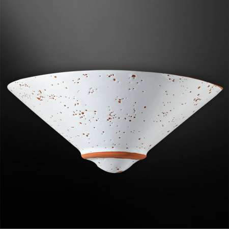 Eurokeramic Nástenné svietidlo Caroline, terakota detaily