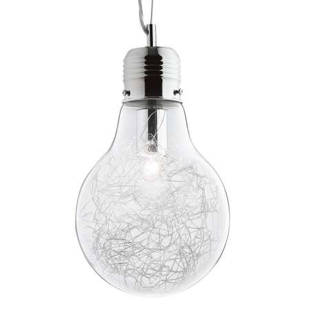Ideallux Luce Max – závesná lampa v tvare žiarovky