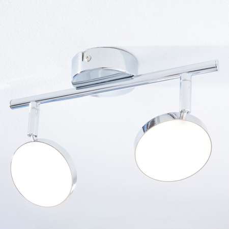 Lampenwelt.com Stropné LED svietidlo Keylan, 2-plameňové