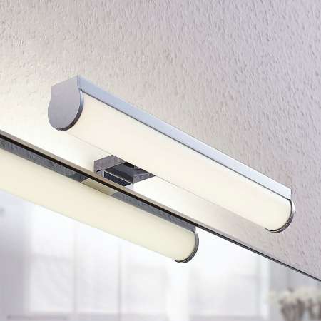 Lindby Kúpeľňové zrkadlové LED svetlo Irmena 30 cm