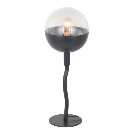 Lucande Lucande Dustian stolová lampa, sklenená guľa