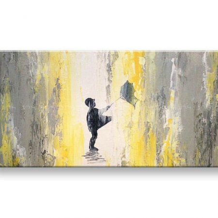 Maľovaný obraz na stenu ABSTRAKT FB087E1