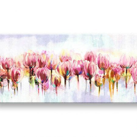 Maľovaný obraz na stenu KVETY FB160E1