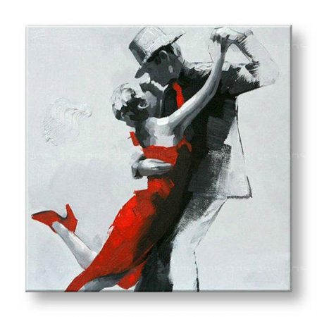 Maľovaný obraz na stenu TANGO FB236E1