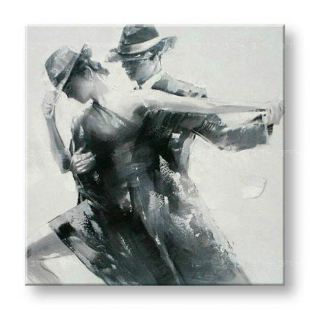 Maľovaný obraz na stenu TANGO FB237E1