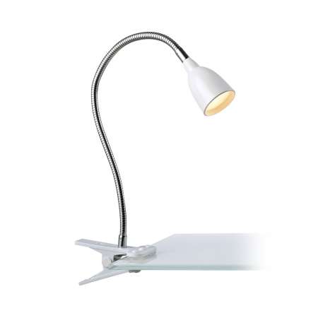 Markslöjd Upínacia LED lampa Tulip, biela
