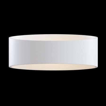 Maytoni Nástenné LED svietidlo Trame, oválny tvar v bielej