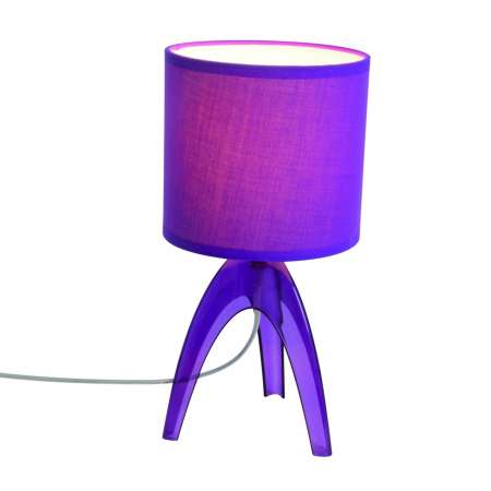 Näve Trendy stolná lampa Ufolino, fialová