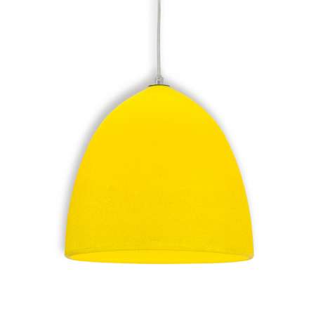 Näve Závesná lampa Fancy zo silikónu, žltá