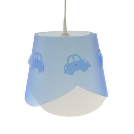 Niermann Standby Modrá závesná lampa Piet s motívom auta