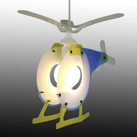 Niermann Standby Závesná lampa Helikoptéra pre deti