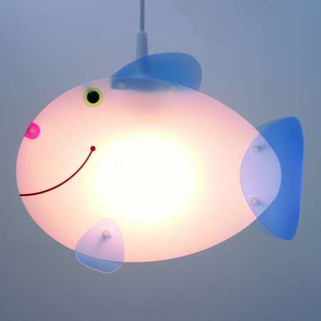 Niermann Standby Závesná lampa do detskej izby Ryba