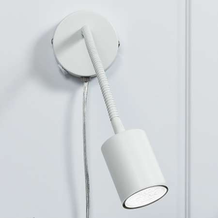 Nordlux Explore – ohybné nástenné LED bodové svetlo, biela