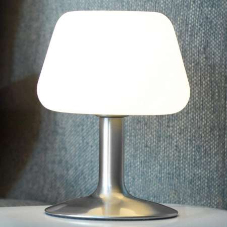 Paul Neuhaus Malá stolná LED lampa Till dotykový stmievač oceľ
