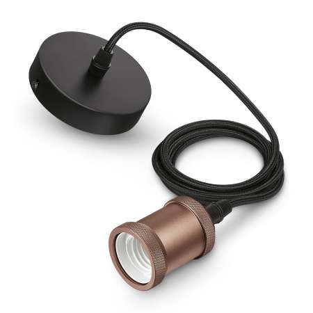 Philips HUE Philips Vintage závesná lampa E27, roségold