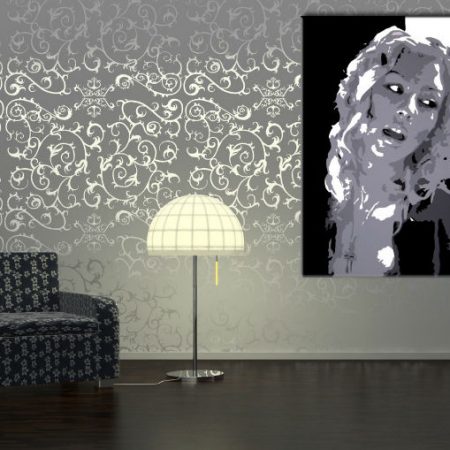 Ručne maľovaný POP Christina Aguilera  ca2