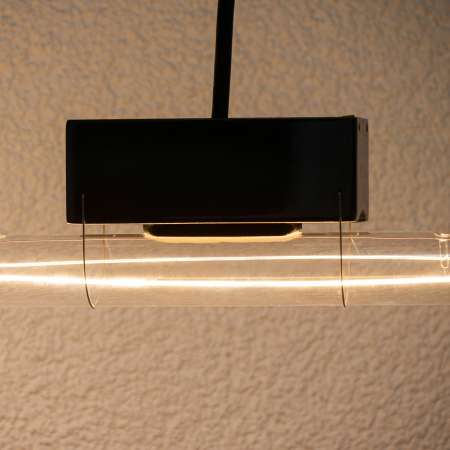 Segula SEGULA Reno závesná lampa v čiernej, S14d