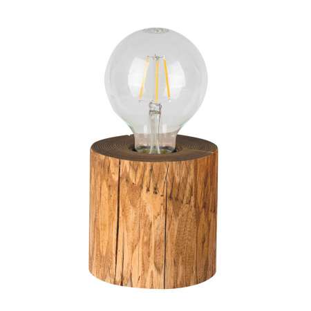 Spot-Light Stolná lampa Trabo morená borovica výška 10 cm