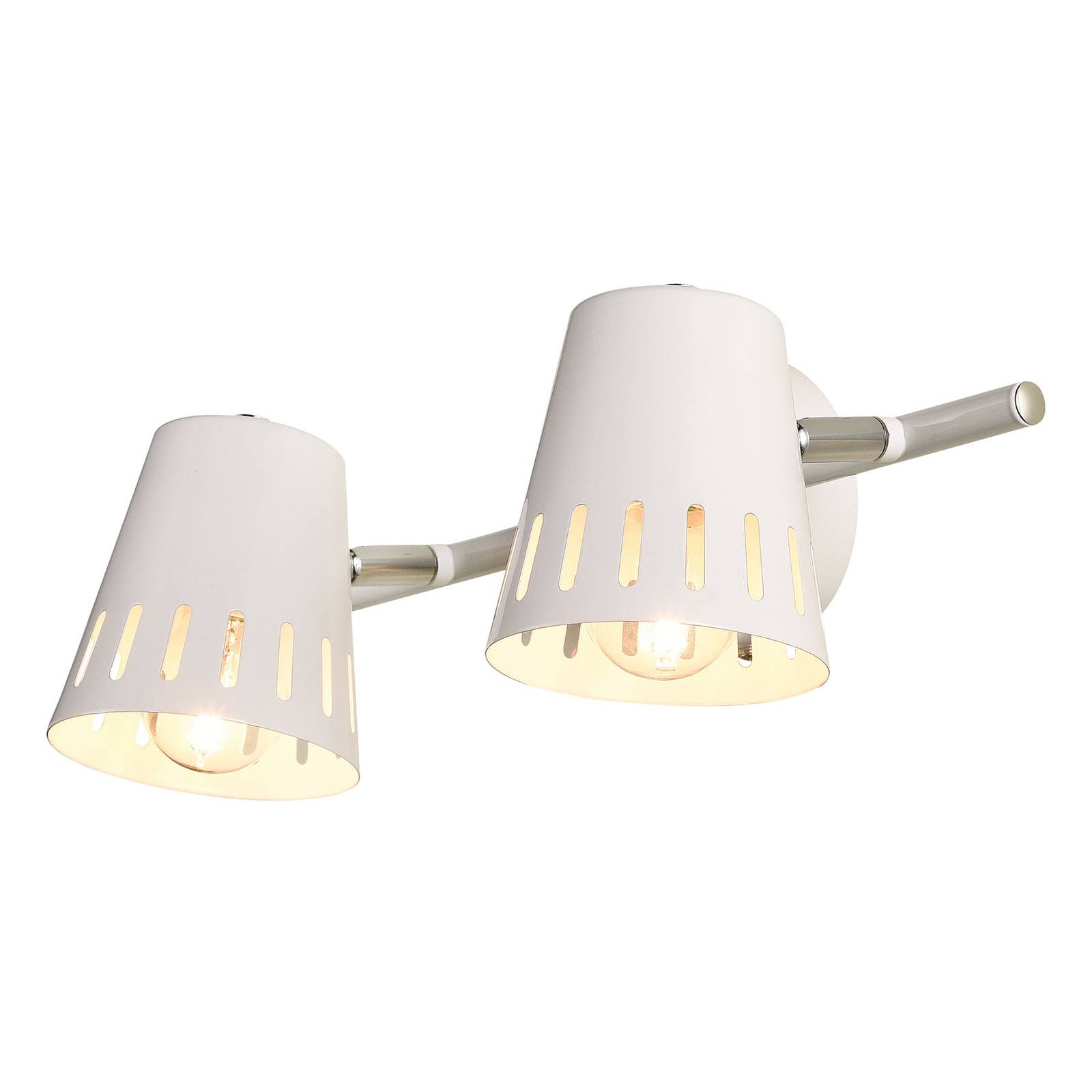 EULUNA Nástenné svietidlo Uhtred, 2-plameňové