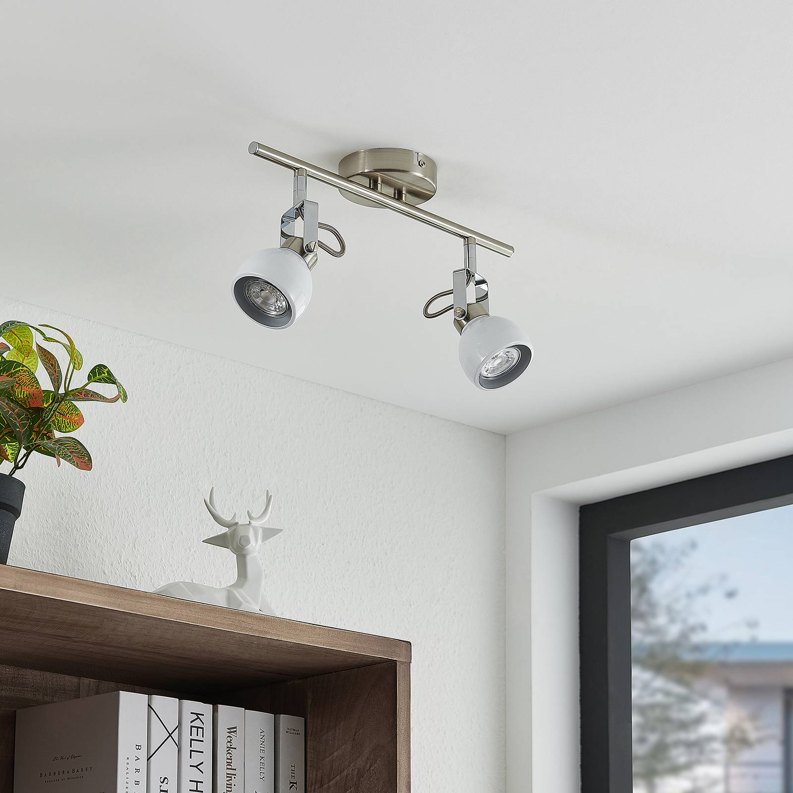 Lindby Lindby Neyla bodové svetlo, 2-plameňové