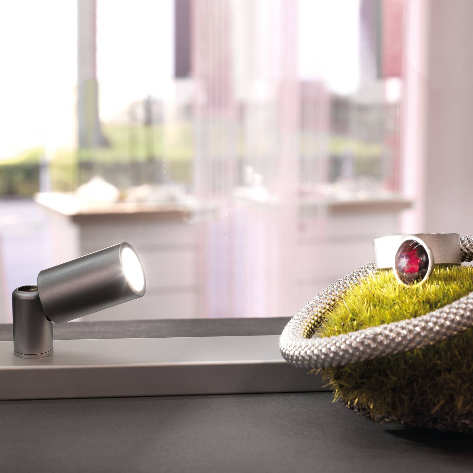 Hera LED svetlo Point eloxovaný hliník, 4 000 K